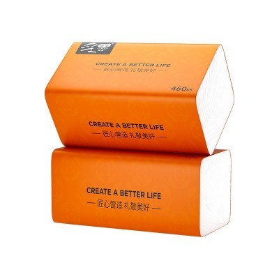 采琪采大包木浆抽纸20包整箱批发卫生纸巾餐巾纸家用实惠 装面巾纸图5