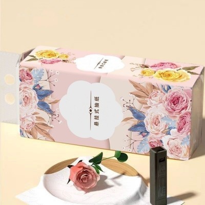 1000张悬挂式抽纸挂壁底部抽取式卫生纸大包家用实惠擦手纸面巾纸