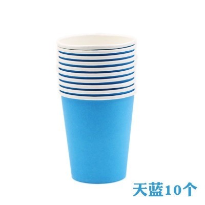 厂家直销幼儿园手工DIY彩色纸杯 贴画创意纸杯儿童亲子早教纸杯