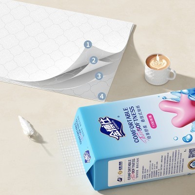 金博仕悬挂式纸巾抽纸1100张大包壁挂式整箱家用卫生纸1688行家选图2