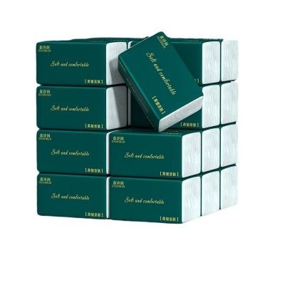 整箱原生木浆抽纸纸巾批发实惠装餐巾纸家庭装纸抽抽纸厂家批发图4