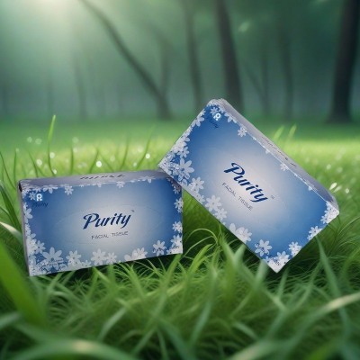 定制木浆原生浆抽纸面巾纸盒巾纸纸巾150抽flat box facial tissu图5