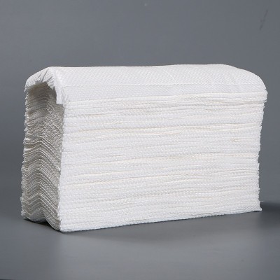 抽取式单层压花擦手纸酒店厕所卫生间商用纸厕所檫手纸1箱20包图2