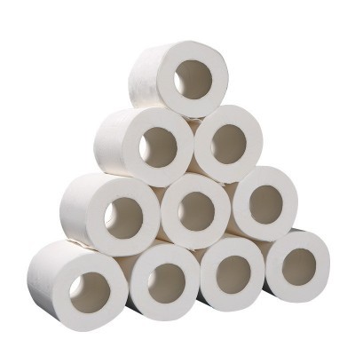 90g小卷纸酒店客房专用卫生纸巾厕所商用空心卷筒纸10卷4层批发图3