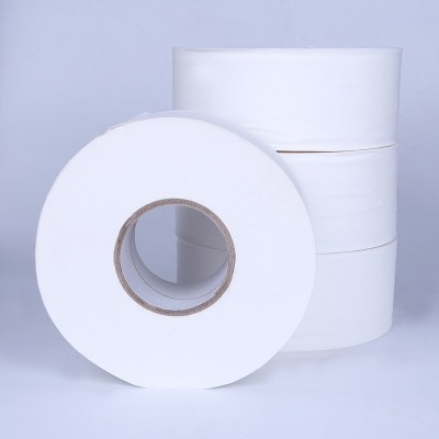 直销厕用大卷纸600克12卷整箱原生木浆商用大卷纸卫生间图4