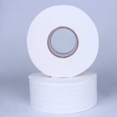 直销厕用大卷纸600克12卷整箱原生木浆商用大卷纸卫生间图2