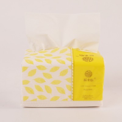 饭店面巾纸整箱大尺寸广告宣传纸巾定制无香型商用抽取式纸巾图5