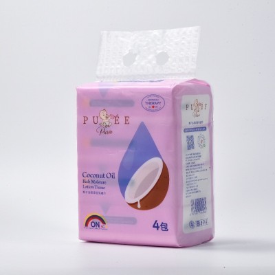 纸巾厂家定做婴儿淡香面巾纸干湿两用抽纸家用卫生纸【定制OEM】图4