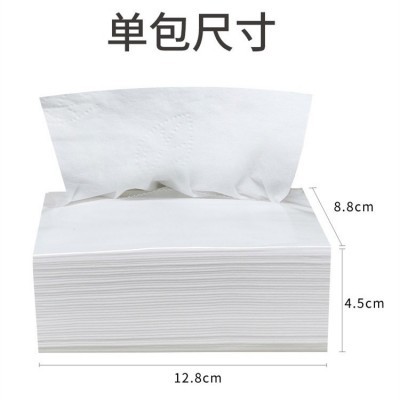 厂家直供抽取式纸巾软抽软包纸巾广告餐巾纸酒店车行礼品纸巾图4