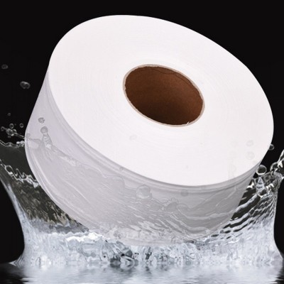 大卷纸厕纸商用大盘纸整箱6盘 宾馆酒店大卷纸厕所卫生纸超值实惠图2