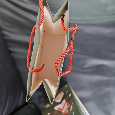 手提袋纸袋企业包装袋子印刷logo服装袋广告礼品袋外贸图2