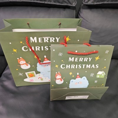 手提袋纸袋企业包装袋子印刷logo服装袋广告礼品袋外贸图4