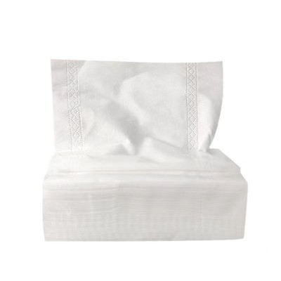 酒店客房抽纸ktv纸商用商务餐巾纸面巾纸64抽白包透明实惠纸巾图5