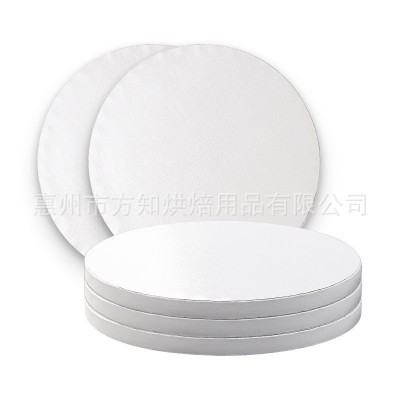 12MM蛋糕纸板底托翻糖蛋糕底托垫圆形方形白色蛋糕垫片慕斯图3