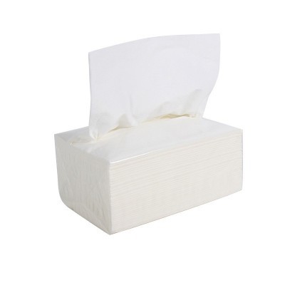 商用饭店餐巾纸抽大包简装白包大号柔软加量餐巾纸抽纸整箱批发图3