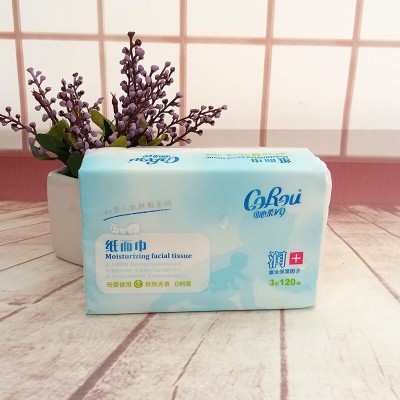 可心柔V9抽纸婴儿柔纸巾保湿云柔巾纸抽120抽16包整箱M码批发工厂图5