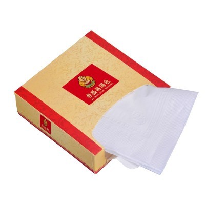广告盒装纸巾定制餐巾纸方巾订做logo批发银行加油站宣传抽纸面巾