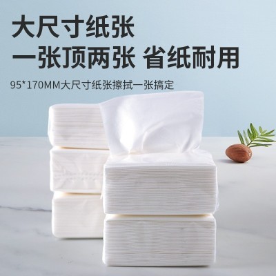 商用抽纸酒店卫生纸批发宾馆饭店专用抽纸实惠装餐巾面巾纸36包图3