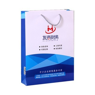 厂家供应白卡纸袋 展销会礼品袋定做 彩色印刷纸卡袋图4