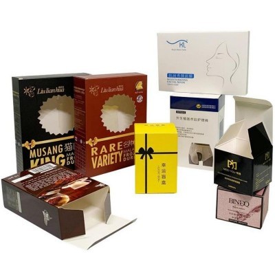 厂家供应包装盒小批量定做彩色盒制作白卡纸化妆品纸盒子订做印刷图2