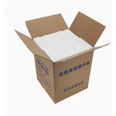 整箱商用纸酒店卫生间擦手纸商场洗手台抽纸大包加厚可湿水擦手纸图3