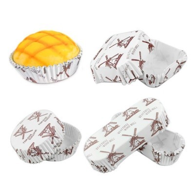 烘焙蛋糕纸杯淋膜纸杯防油型纸杯风车杯面包纸托图2