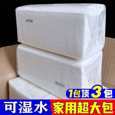 商用酒店餐巾纸抽大包简装白包大号软家用家庭装加量纸巾抽纸整箱图4