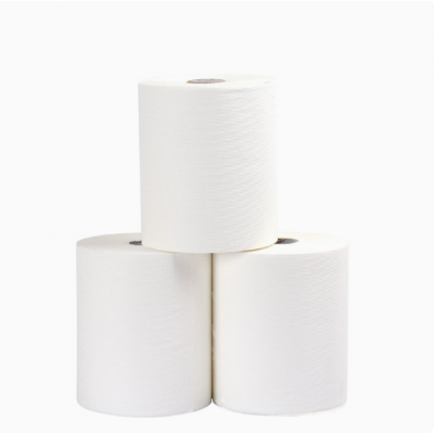 厂家批发 1200克TAD卷筒擦手纸 拉杆式酒店厕所用干手纸现货批发图3