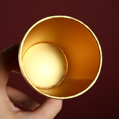 蛇年金箔纸杯家用过年红色耐高温一次性水杯茶杯加厚2025年新款图2