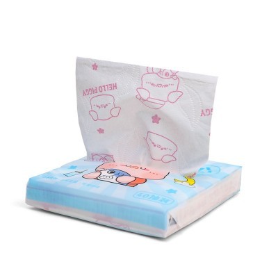 卡通时尚印花抽纸40抽可爱抽取式小包纸巾家用随身办公室餐巾纸图4