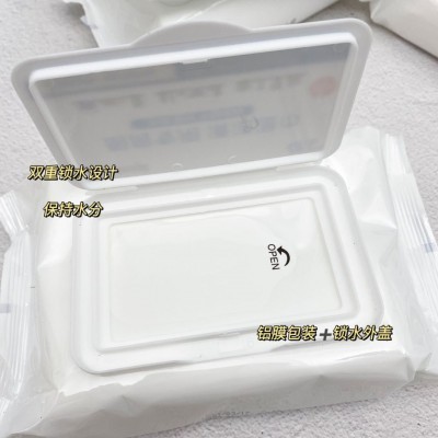 厂家直销厨房湿巾大包80抽一次性厨房清洁湿巾纸加厚除油湿巾纸图5