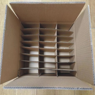 上海厂家生产纸箱夹档 瓦楞纸片加厚加硬纸箱物流打包内衬批发图5