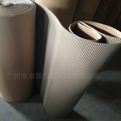 广州双层瓦楞纸皮加工定制 家具包装见坑纸牛卡纸120克挂面纸定做图3