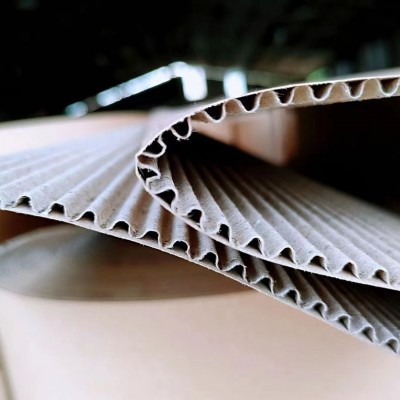 加厚加硬款瓦楞纸卷 家具打包专用双层瓦楞纸皮 50米大 卷印字纸皮图4