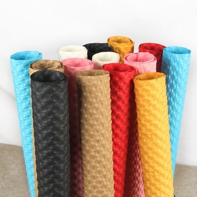 压纹纸包装纸花束花艺纸鲜花店用包花包打包材料牛皮纸填 充包礼物图2