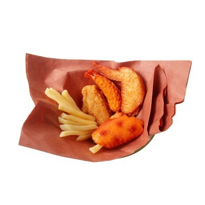 丰威66克屠夫纸 食品包肉纸吸油纸粉色牛皮纸卷 户外烧 烤纸包装纸图2