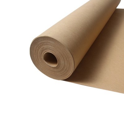 无纸管木浆棕色牛皮纸 工艺礼品包装纸批发儿童绘画纸素 描卷筒纸图4