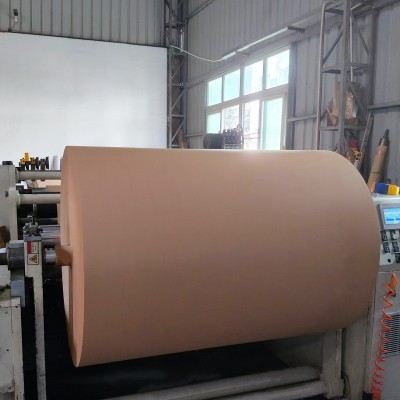 食品级淋膜纸牛皮包装纸防水牛皮纸礼品包装纸防油屠夫纸包肉纸图2