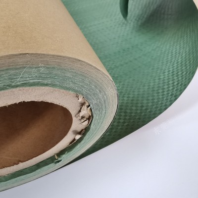 淋膜牛皮纸包复合编织布防水加厚快递物流打包纸牛皮纸卷包装纸图4