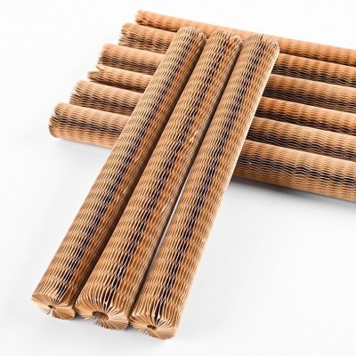 环保可降解蜂窝纸套打包运输快递缓冲包装牛皮玻璃红酒减 震纸气泡图4