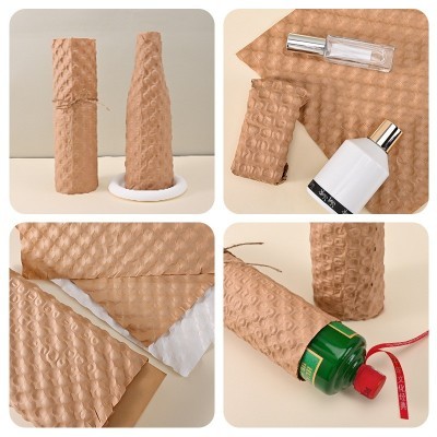 压泡气泡纸陶瓷玻璃双面缓冲防震泡泡纸快递运输包装牛皮 填充纸图4