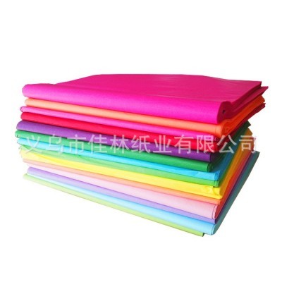 30种颜色现货17克彩色拷贝纸礼盒包装内垫双拷薄页雪梨纸可裁切图2