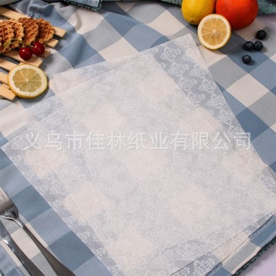 黑白色花朵拷贝纸灰色logo雪梨纸鞋子防潮隔层包装绵纸牛皮纸