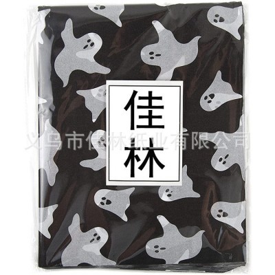 工厂加工定做黑色logo拷贝纸大理石纹奶牛钻石万圣节鬼图雪梨纸图4