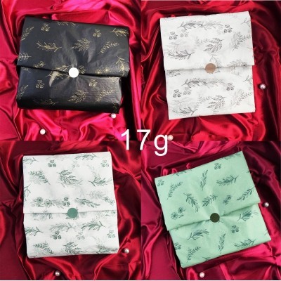 17克雪梨纸现货鲜花包装纸定制logo服装打包内村纸拷贝紙