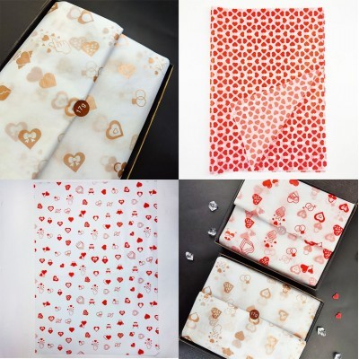 17克雪梨纸现货鲜花包装纸定制logo服装打包内村纸拷贝紙图2