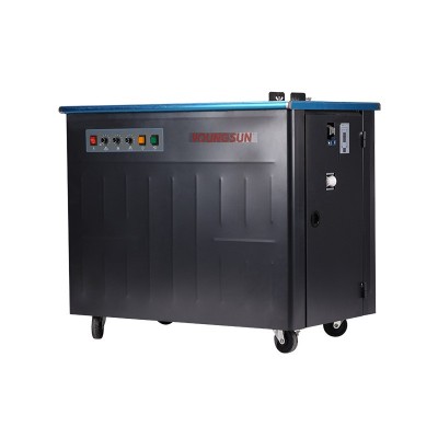 自动纸箱打包机半自动捆扎机pp带打包机双电机高台半自动打包机图3