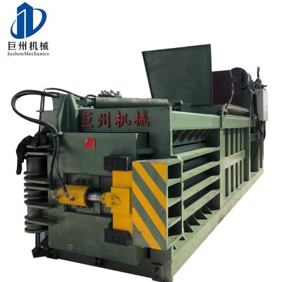 厂家直销卧式废纸打包机液压金属打包机压块机废铁废金属打包图5