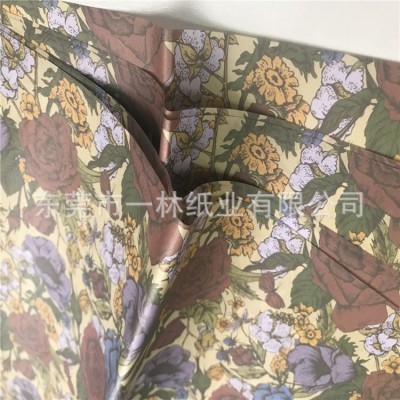 30G白牛皮纸印刷鞋子包装纸半透明蜡光纸图2