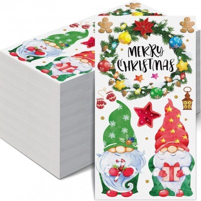 餐巾纸印花纸巾满版印刷一次性晚餐巾图2